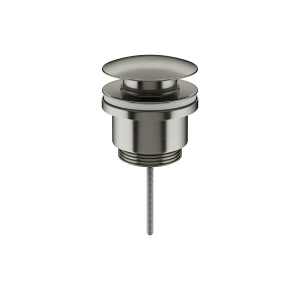 Донный клапан Ceramica Nova 70003BN клик - клак, брашированный никель