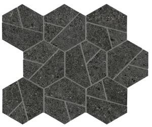 Мозаика Atlas Concorde Boost Stone A7C2 Tarmac Mosaico Hex 25x28.5