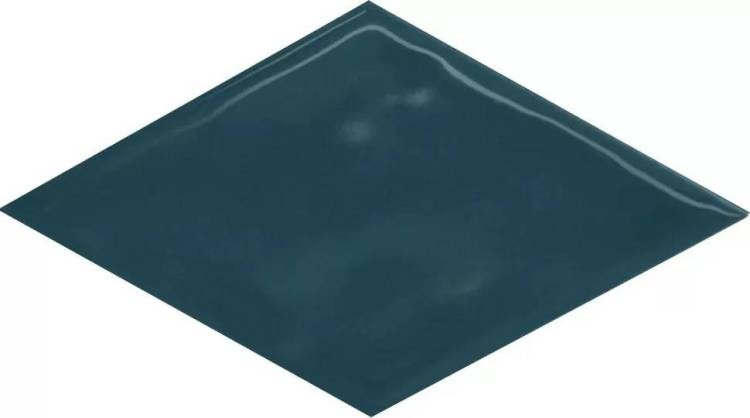 Декор Kerama Marazzi Риад KMD2SRB011BN бирюзовый тёмный глянцевый 13.5x7.8