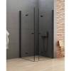 Душевое ограждение NEW TRENDY NEW SOLEO BLACK складные 2D 80x90x195 D-0234A/D-0239A (черный) фото 2