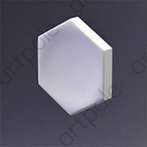Дизайнерская панель Artpole E-0034 HEKSA-серия PLATINUM ГЛЯНЕЦ 17.3x2.7x20