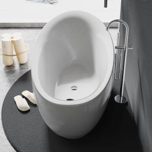 Акриловая ванна Black&White SB225 белая, 173x86x78