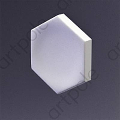 Дизайнерская панель Artpole E-0034 HEKSA-серия PLATINUM ГЛЯНЕЦ 17.3x2.7x20