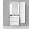 Тумба под раковину Belbagno Acqua ACQUA-600-2C-SO-BL 60x45x50 Bianco Lucido подвесная с двумя выкатными ящиками фото 2