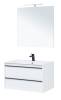 Мебель для ванной Aquanet Lino 90 271957 белый матовый, 1383x900x500 фото 2