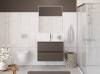 Тумба с раковиной BelBagno UNO 90 подвесная, Бежевый матовый фото 5