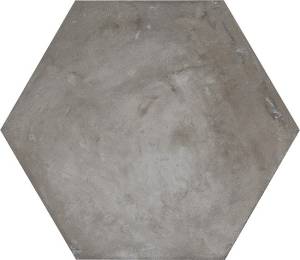 Керамогранит Marca Corona Terra 0093 Antracite Esagonо 21.6x25