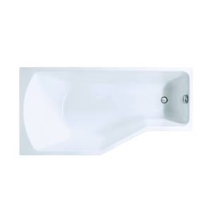 Акриловая ванна Creto Karmen 150x75 левая, с ножками