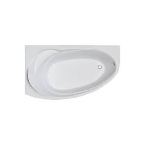 Акриловая ванна Creto Juliya 170x100 левая, с каркасом