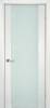 Межкомнатная дверь шпон Текона Страто 02, остекленная, ясень айсберг 900x2000