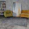 Ковер Soft J955A Grey/Grey 1x2 м фото 6