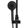 Душевая стойка Royce Viva RCS-111402BL с гигиеническим душем, черный матовый фото 4