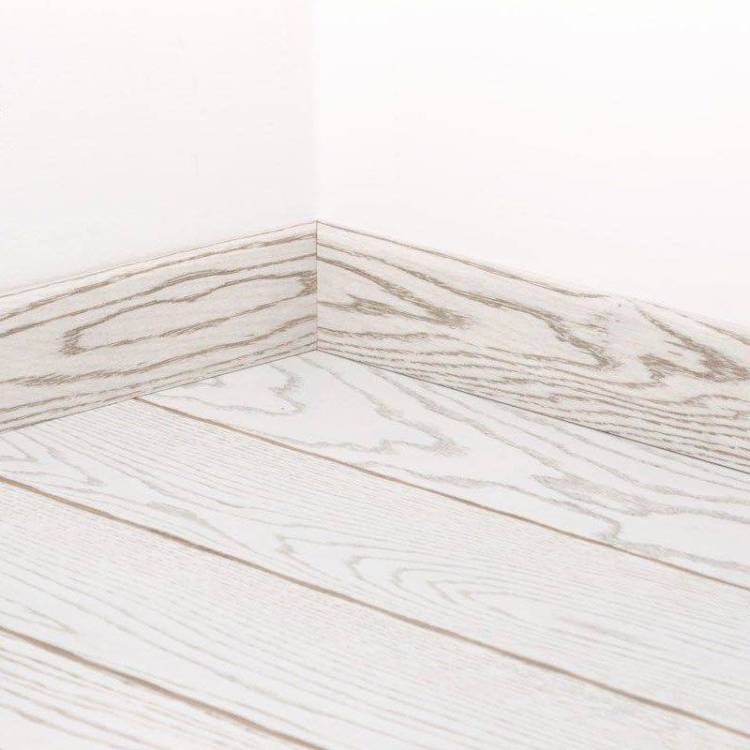 Плинтус шпонированный Tarkett АРТ P/Skirting P (АПТ П/Скиртинг П) Белая Москва 2400x80x20