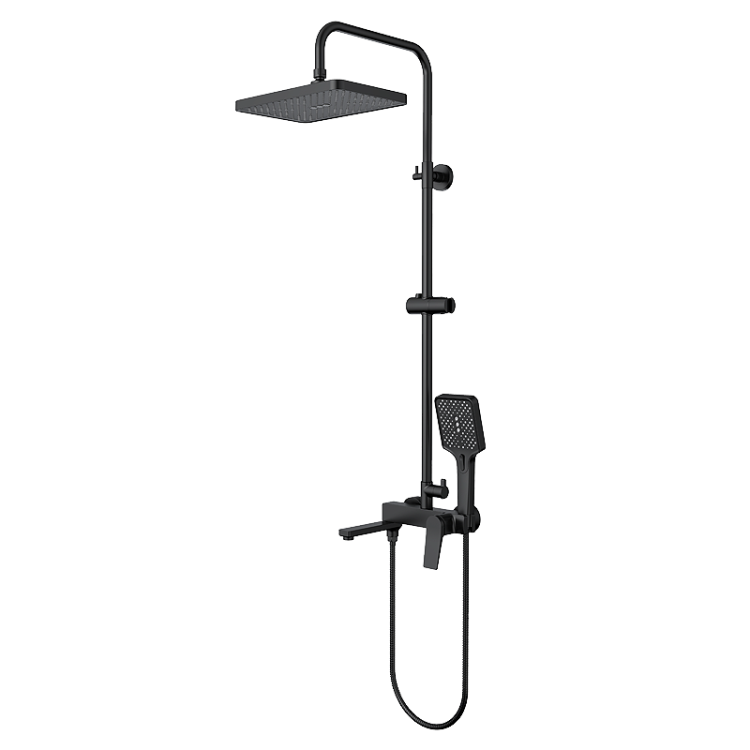 Душевая стойка Osgard Bretta Black 51050 черный матовый