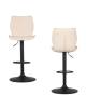 Набор из 2 барных стульев Stool Group Dome CQ-5426B-P -232-22 X2 светло-серый