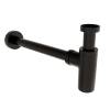 Сифон для раковины Watersense W00394 черный матовый фото 2