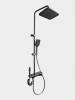 Душевая система Watersense Rita Powerful W01818 графит фото 11