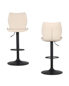 Набор из 2 барных стульев Stool Group Dome CQ-5426B-P -232-22 X2 светло-серый