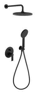 Душевой комплект Remer Energy EY09S02MD25NOVB черный матовый