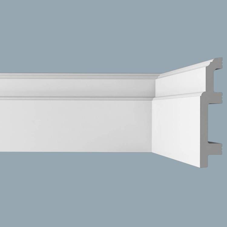 Плинтус напольный Bello Deco XPS POLYMER П10 100/20 200x2x10