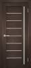 Межкомнатная дверь экошпон Мариам Техно 741, остекленная, венге 600x1900