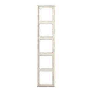 Рамка 5-постовая Jung LS 990 бежевая LS985W