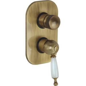 Смеситель для ванны Migliore Oxford 19100 с внутренней частью, бронза