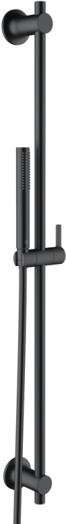 Душевой гарнитур Kludi Nova Fonte Puristic 2084039-15 черный
