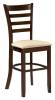 Стул барный Woodville Pola 15526 dirty oak, кремовый