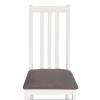 Стул Tetchair Sweden 21624 white/велюр темно-серый фото 7