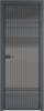 Межкомнатная дверь Profil Doors 4 AX цвет профиля Серая ночь, стекло безопасное 6 мм мору тонированное 800x2000
