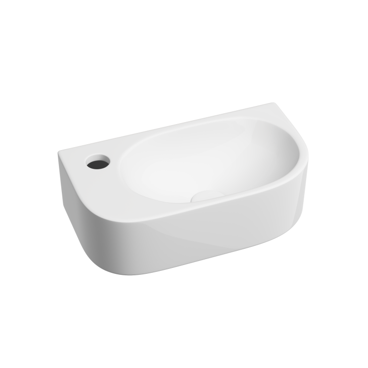 Раковина Ceramica Nova Element CN6066R белый, 40.8x22.3