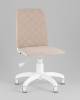 Кресло офисное Stool Group Кристенсен fb-christensen-office-wh-vl-04 Бежевый/Белый фото 2