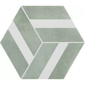 Керамогранит Durstone Six Cementine Bari Aqua 23x27