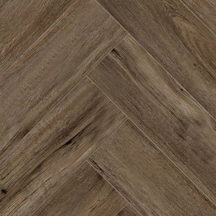 Ламинат Alpine Floor Herringbone 8/33 4V LF102-10 Дуб Бордо 606x101