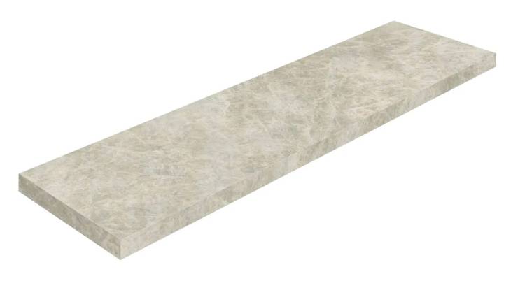 Ступень ColiseumGres Лирика 620070003210 Грэй Угловая Левая 33x120