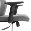 Кресло компьютерное Tetchair Aviator PLT metalBL 25109 серый, KUB 05/W-12, ткань фото 11
