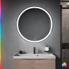 Зеркало Cezares Multicolore CZR-SPC-MC-800-RGB-TCH со встроенной RGB подсветкой и сенсорным выключателем, 12V, 80x80 фото 7