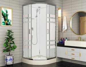 Душевая кабина Esbano ESKE100CR 100x100x210 с крышей
