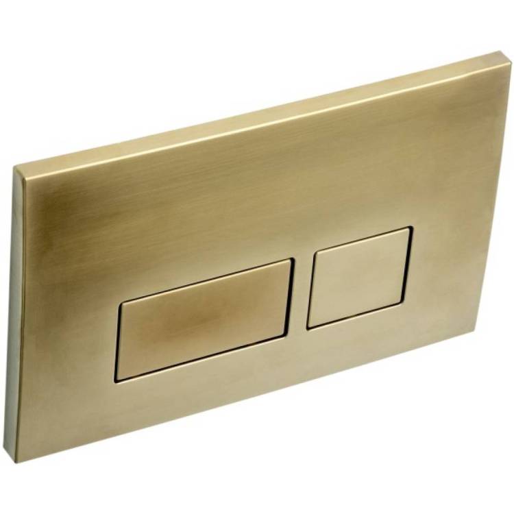 Кнопка смыва Boheme 664-MG пластик Matt Gold