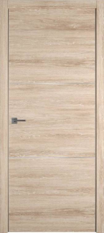 Межкомнатная дверь Владимирская Фабрика Дверей Urban 2 Sand Vellum Silver Mould SE 700x2000