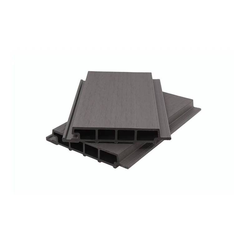 Фасадная панель Polivan Group Nusadua 3D Co-Extrusion Mix Grey Dark ДПК сплошная 3600x200x33