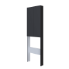 Шкаф 1MarKa Gaula 60Н У92549 Black