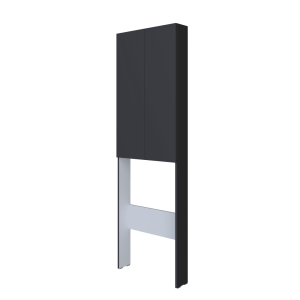 Шкаф 1MarKa Gaula 60Н У92549 Black