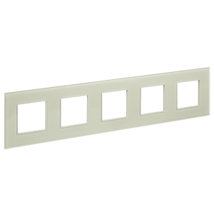 Рамка 5-постовая IEK Skandy SK-M52-G-K10 бежевый