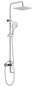 Душевая стойка ESKO Berlin ST250BR с изливом, хром