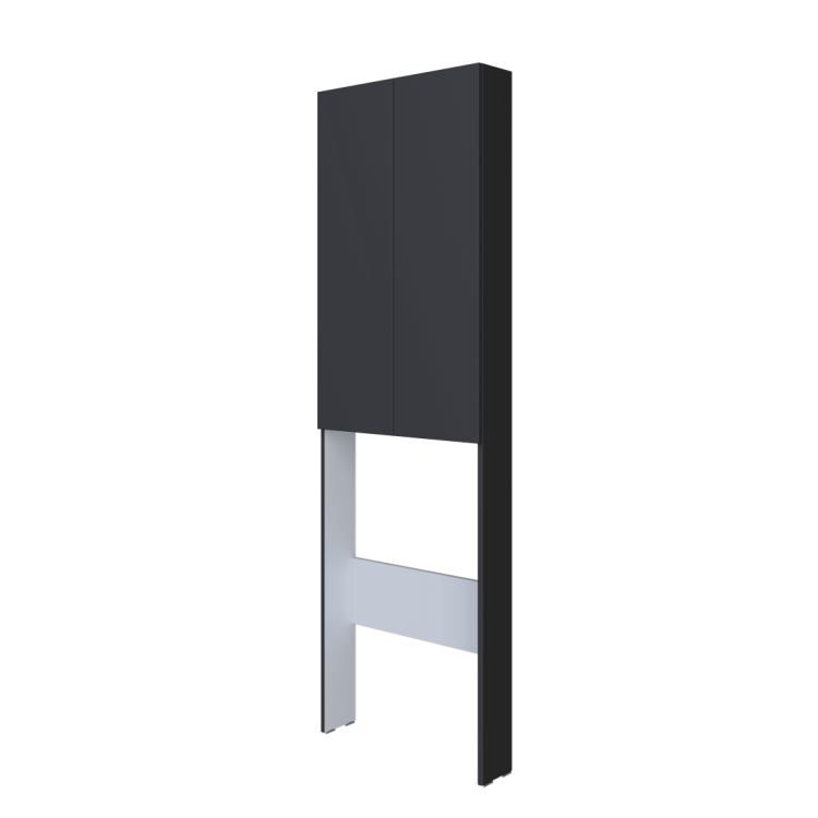 Шкаф 1MarKa Gaula 60Н У92549 Black