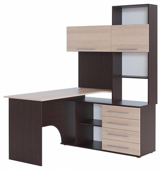 Стол компьютерный Сокол КСТ-14.1П 00-00015789, 4680212015700, 4680212015717 Венге/беленый дуб