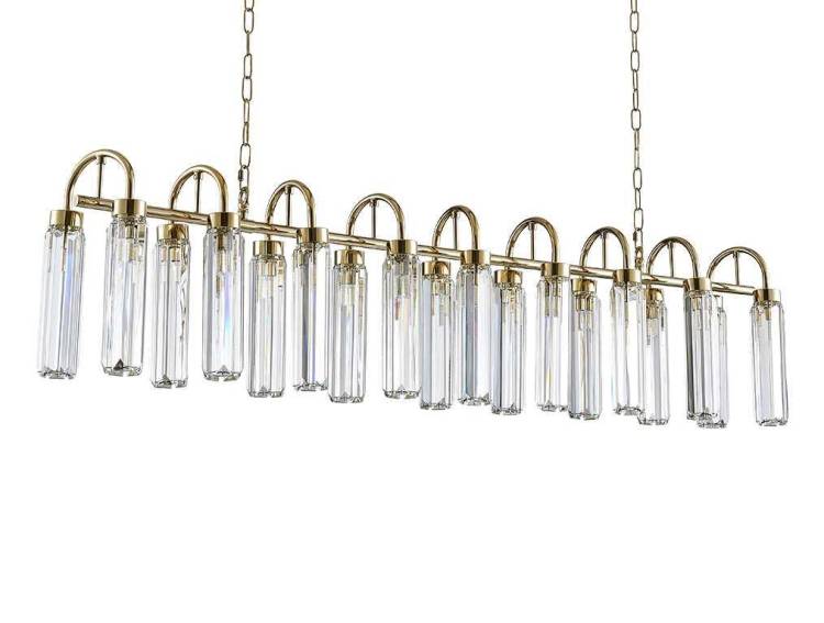 Подвесная люстра Newport Diva 4526+12/S new gold