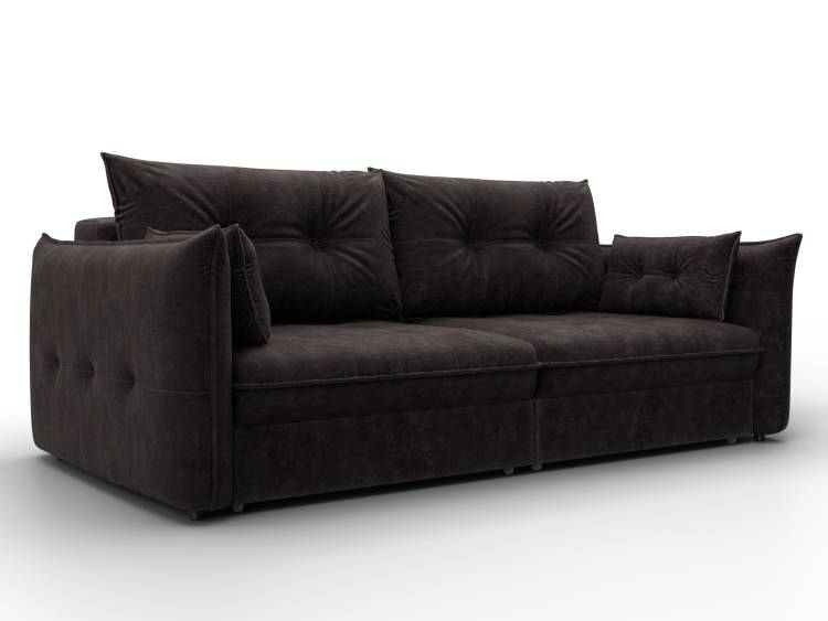 Диван прямой Лига Диванов Лига-100 133646 Коричневый